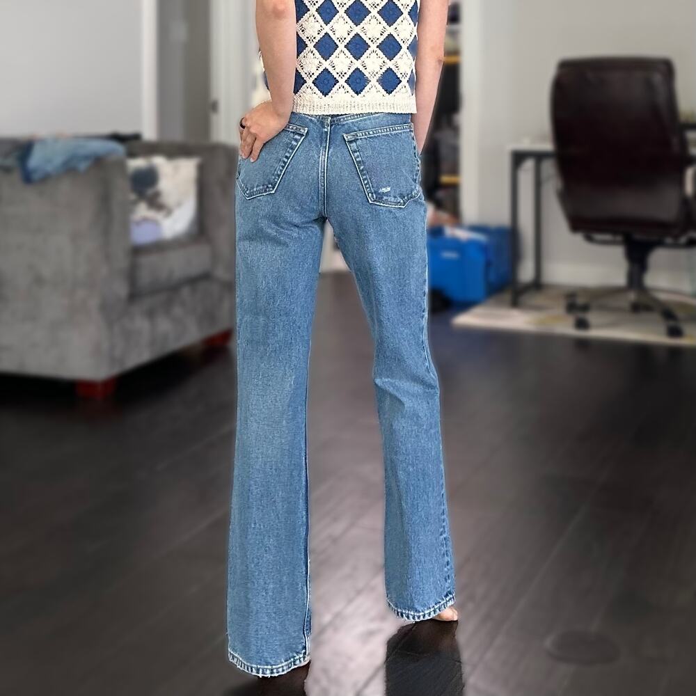 RE/DONE 70s Stove Pipe straight leg Jeans - Picture 2 of 9
